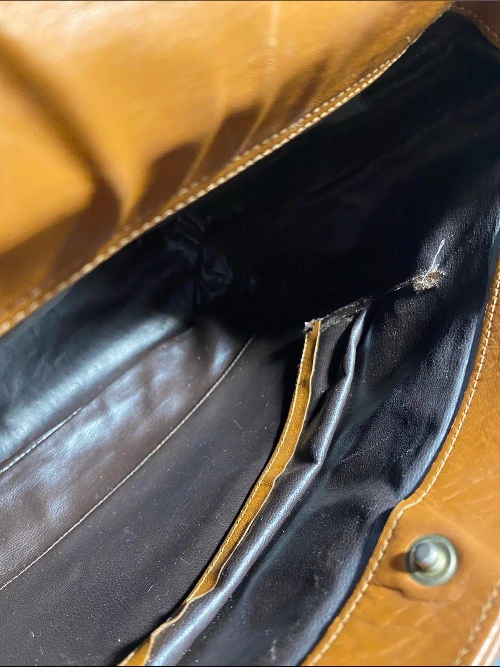 Authentic Vintage Celine Macadam Tan Brown coated Canvas & Leather Shoulder Bag
